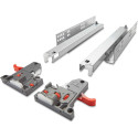 Geleiders 3D soft close 350mm volledig uittrekbaar met clips 30kg / pce