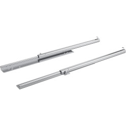 Gedeeltelijk uittrekbare ladegeleiders Hettich QUADRO 40 BM bodembevestiging 330 - 490mm / pce