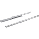 Gedeeltelijk uittrekbare ladegeleiders Hettich QUADRO 40 BM bodembevestiging 330 - 490mm / pce