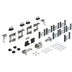Hettich Wing 77 Folding Sliding Door Hardware Kit for 1 Door 4 Panels Max 20kg per piece