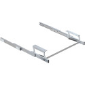 Coulisses pour table à rallonge relevable Opla Top Lift alu / pce