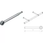 BORKIA Rod for 25 mm Bar per piece