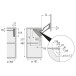 Hoogliftbeslag parallelle opening hefinrichting Lift Advanced HL zonder pneumatische cilinders voor binnenhoogte 277 à 312mm / p