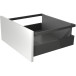 Kit de tringles longitudinales anthracite 500mm pour tiroirs à casseroles Slim / pce