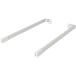 Kit de tringles longitudinales blanc 350mm pour tiroirs à casseroles Slim / pce