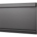 Frontpaneel in antraciet aluminium, 110 mm hoog, op maat te snijden voor interne lade en interne pannenlade Slim, lengte 1,2 m /