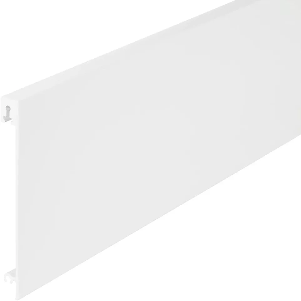Façade en aluminium blanc ht.110mm à...
