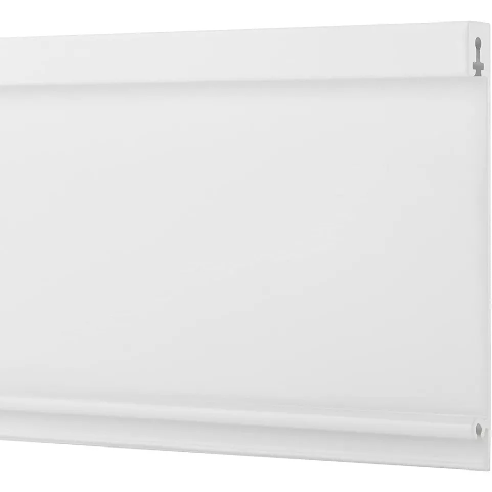 Façade en aluminium blanc ht.110mm à...