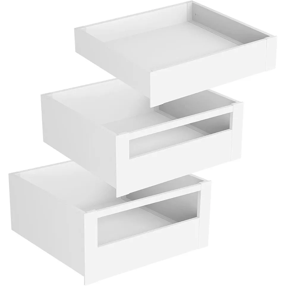 Façade en aluminium blanc ht.110mm à...