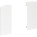 Kit de raccords de façade blanc hauteur 84mm pour façade en aluminium de tiroir intérieur Slim / pce