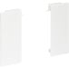 Kit de raccords de façade blanc hauteur 84mm pour façade en aluminium de tiroir intérieur Slim / pce