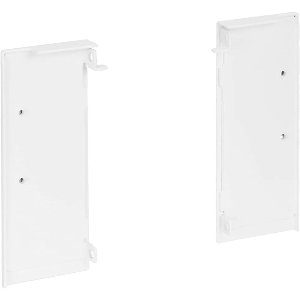 Frontpaneelconnectorset, wit, hoogte...
