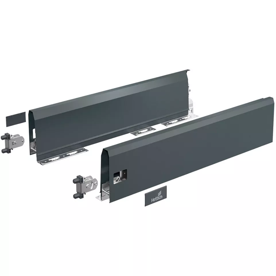 Ladezijde kit antraciet hoogte 126mm,...