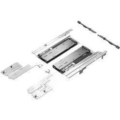 Push to Open Silent Opening Kit max.8 tot 20kg voor Actro schuif, diepte 270 tot 650mm Hettich Arcitech / pce