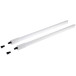 Hettich ArciTech White 350mm Longitudinal Rail Set for Pot and Pan Drawers per piece