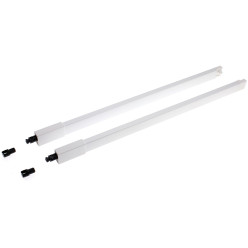 Hettich ArciTech White Longitudinal Rail Kit 270mm for Pot Drawers per piece