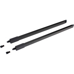 Hettich ArciTech Anthracite Longitudinal Rails Kit 650mm for Pot and Pan Drawers per piece