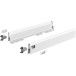 Hettich ArciTech White Drawer Side Kit Height 94mm Depth 350mm per piece