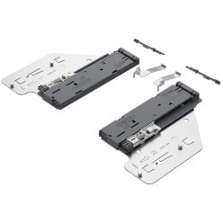 Push to Open Silent Opening Kit max 10kg for Actro YOU and Actro 5D Runners Depth 270 to 350mm Hettich per piece