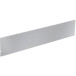 Façade en aluminium argent hauteur 101mm, longueur 2m à recouper pour tiroir intérieur et tiroir à casseroles intérieur Hettich 