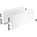 Set ladezijwanden wit hoogte 251mm, diepte 650mm Hettich Avantech You / pce