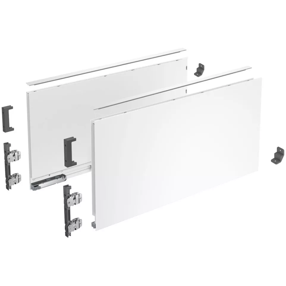 Set ladezijwanden wit hoogte 251mm,...