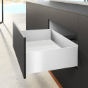 Set ladezijwanden wit hoogte 187mm, diepte 270mm Hettich Avantech You / pce