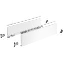 Hettich AvanTech You White Drawer Side Kit 139mm Height 400mm Depth per piece