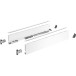 Set ladezijwanden wit hoogte 101mm, diepte 300mm Hettich Avantech You / pce