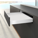 Set ladezijwanden wit hoogte 77mm, diepte 500mm Hettich Avantech You / pce