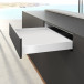 Set ladezijwanden wit hoogte 77mm, diepte 500mm Hettich Avantech You / pce