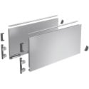 Set ladezijwanden zilver hoogte 251mm, diepte 550mm Hettich Avantech You / pce