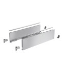 Set ladezijwanden zilver hoogte 139mm, diepte 350mm Hettich Avantech You / pce
