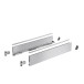 Kit de côtés de tiroir argenté hauteur 101mm, profondeur 600mm Hettich Avantech You / pce