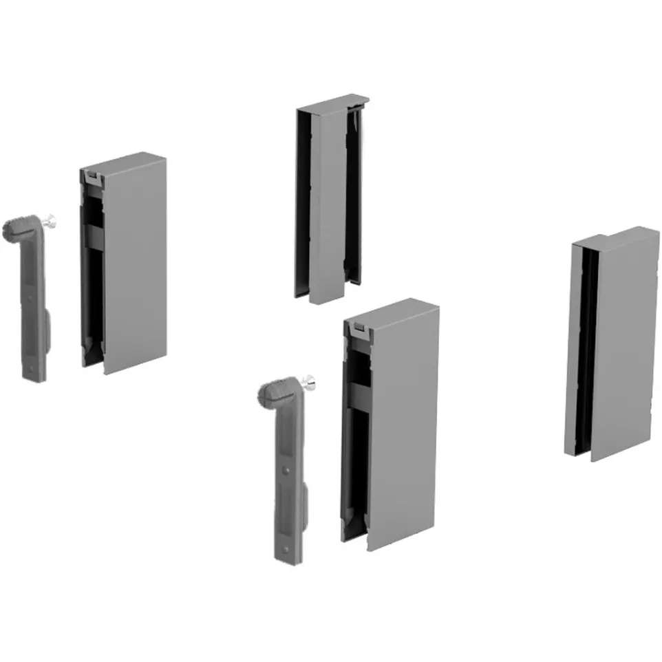 92 mm zilveren adapterkit voor...