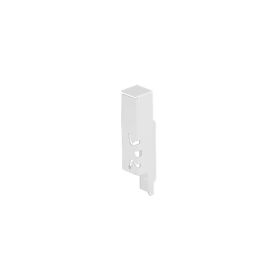 Raccord blanc hauteur 126mm, gauche...