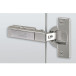 Charnière Intermat 9943 110° nickelée à montage rapide Flash (Ø10x11mm), sans amortissement et avec fermeture automatique, pour 