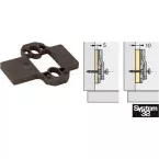 Hettich SYSTEME 2006 5mm Plastic Spacer Shim per piece