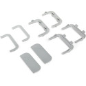 Central White PVC GOLA Profile Accessories Kit per piece