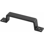 Screw-On Handcuff Handle 4203-18 150mm Black Matte Aluminum / pc