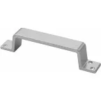 4203 170mm opschroefbare handgreep in natuurlijk aluminium F / pce