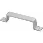 Screw-On Handcuff Handle 4203 150mm Natural Aluminum F1 per piece