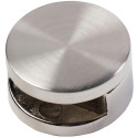 6 mm dikke ronde verchroomde glashouder / pce