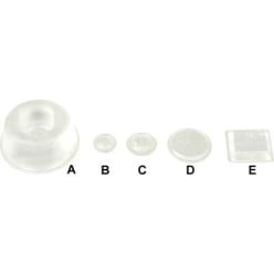 Zelfklevende stops Ø22x10mm / pce