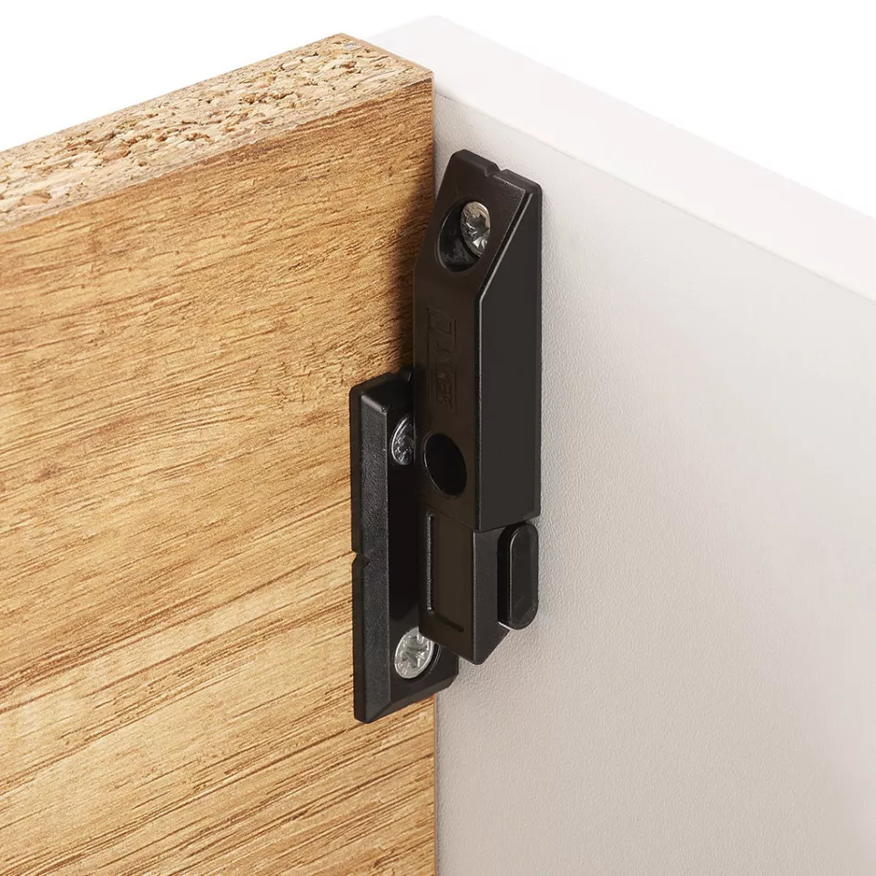 Flink Pair of Black PVC Mounting...