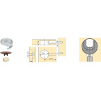 Huls n°100 10x13mm PVC wit...