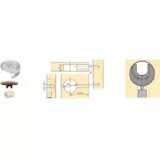 Hettich Rastex 25 excenterfitting / pce