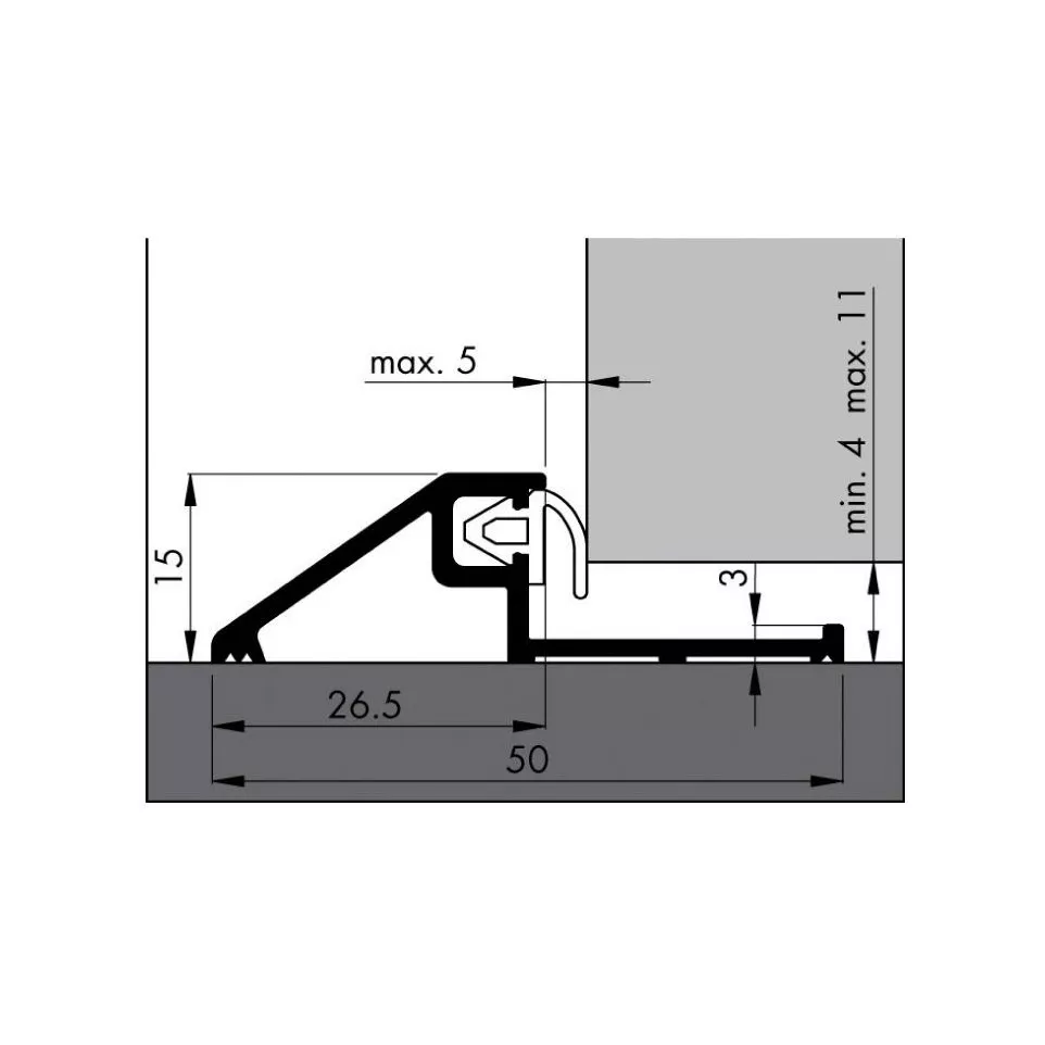 AKW 2 Anodized Aluminum Swiss...