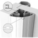 Ellen Finprotect Plus 5090 Grey Finger Guard Profile Kit 2500mm per piece