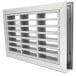 Grille coupe-feu 1H 200x200 naturel CAD ET CONT CAD ép. 40 / pce